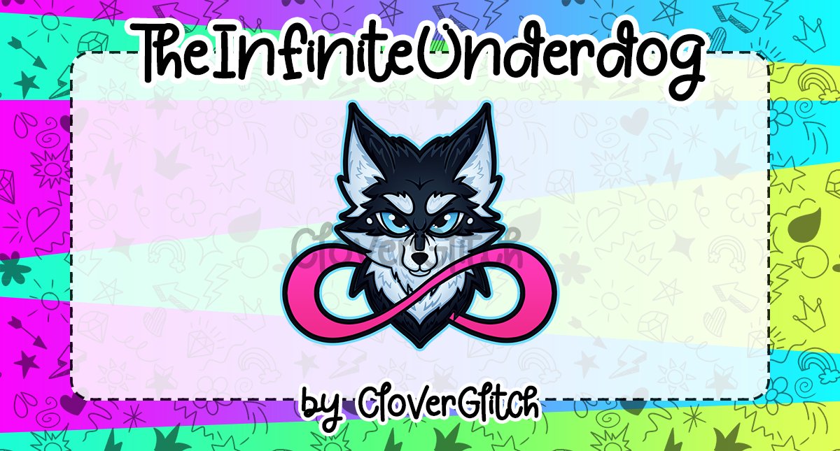 CloverGlitch's tweet photo. This has taken a while to finish but I had so much fun drawing this streamer set for TheInfiniteUnderdog!

We got:
-Logo
-Emotes
-Panels
-Sub Alert
-Layouts (not shown)
-Banner (not shown)

Go see everything in action on:
https://t.co/GO8iKgEX5q

Thank you so much!

💜💜💜 https://t.co/Ba2J03gv7h