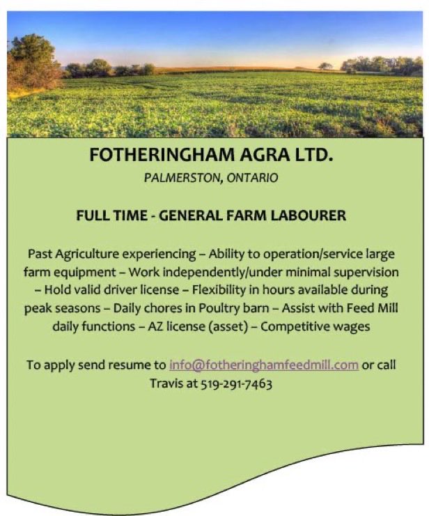 Fotheringham Agra 🇨🇦 (@fotheringhamag) on Twitter photo 