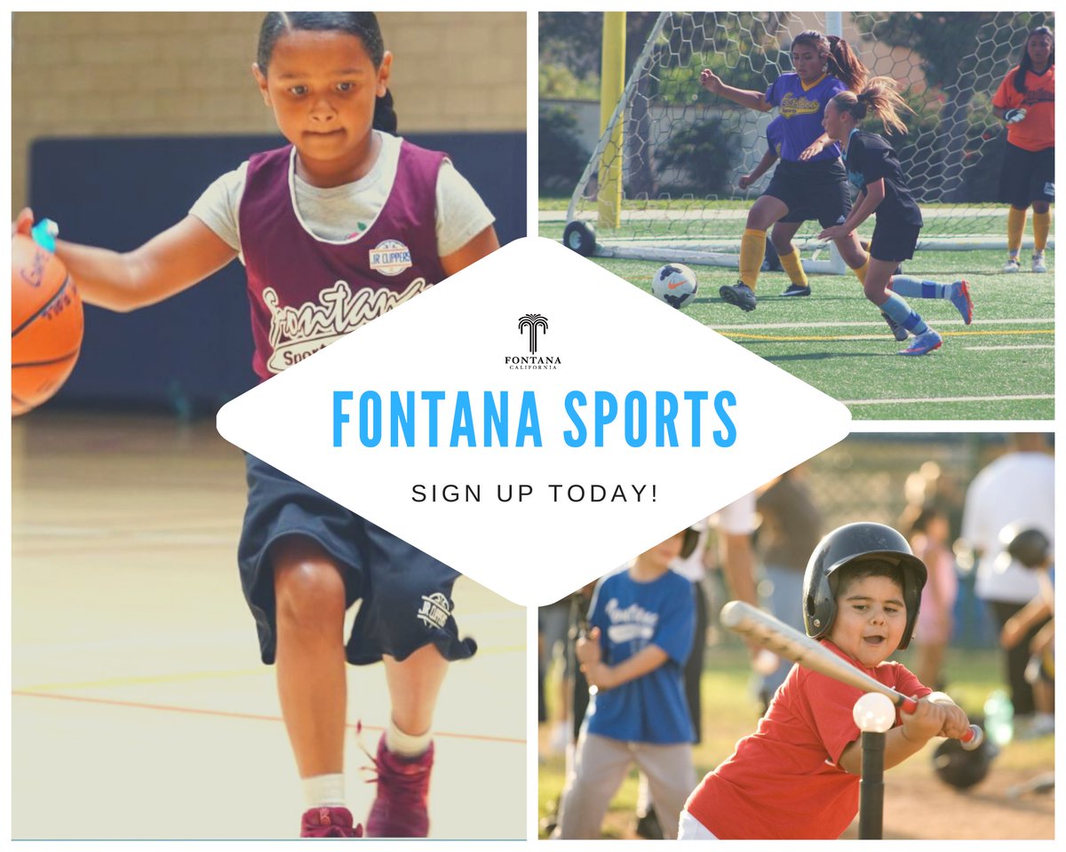 Registration is open! Fontana Sports offers affordable, FUN options for sports and play that help our community’s children thrive. Sign up your kids today for basketball and roller hockey at bddy.me/3JQsAOA
  
#FontanaSports #ParkAndRecSports