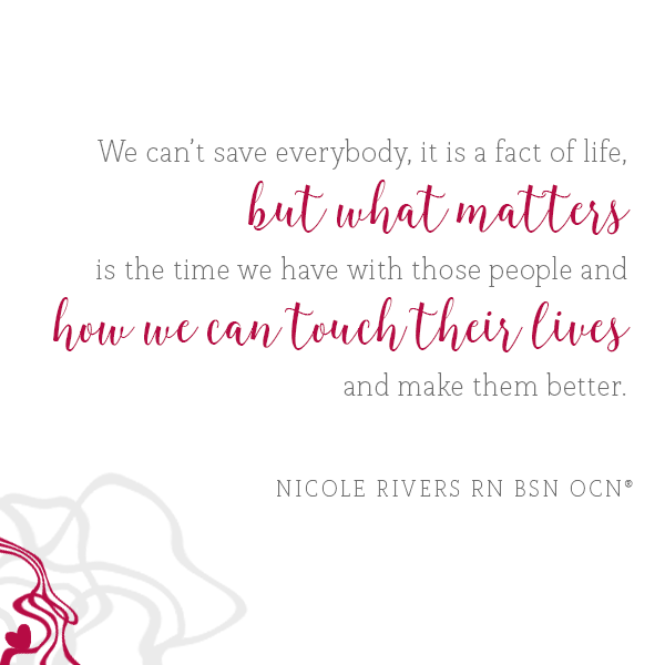 ONCC's tweet photo. Today's #wednesdaywisdom from certified nurse, Nicole Rivers! https://t.co/9v0hNNKpeI