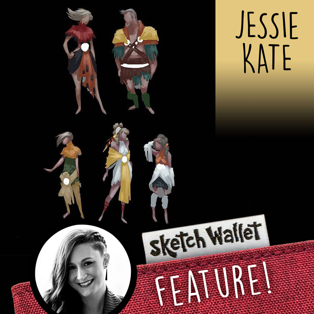 Featured Artist: @jessiekatebui She’s a costume designer for entertainment art. Her book on the subject drops any day now. Read more about Jessie on our blog sketchwallet.com/blogs/news/fea…