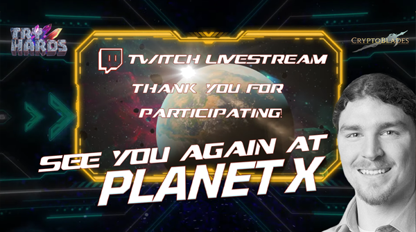 🙏Thank you to everyone who tuned in to the @Tryhardsio Livestream on Kroge's Twitch! 

🚀It was a great conversation with tons of exciting information on their game! You can watch it on our YouTube now! 

🔴CB YouTube: youtu.be/cDIbOyagTcs

#CryptoBlades #Crypto #SKILL #KING