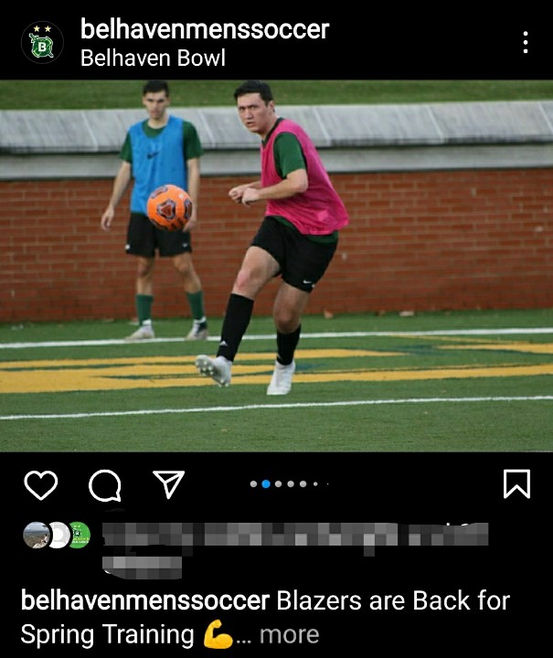 OLVDad's tweet photo. Spring training... Believe I recognize that one. Whip them into shape for the Fall season, Coach Gleddy! Go Blazers! https://t.co/g67DTYxFWu