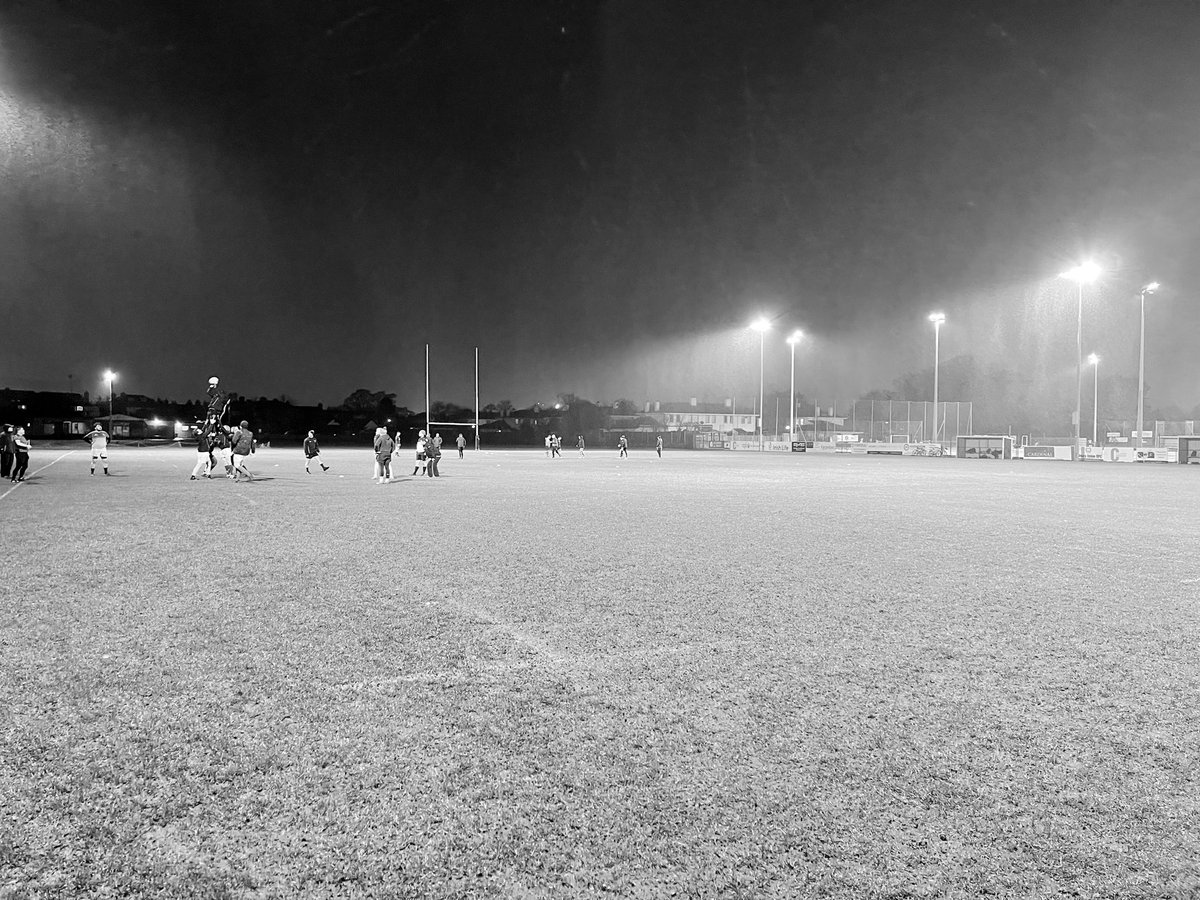 Soft night @RFCRailwayUnion ahead of our last home league game of the season Friday night. Promotion Playoff awaits next month. #comejoinus