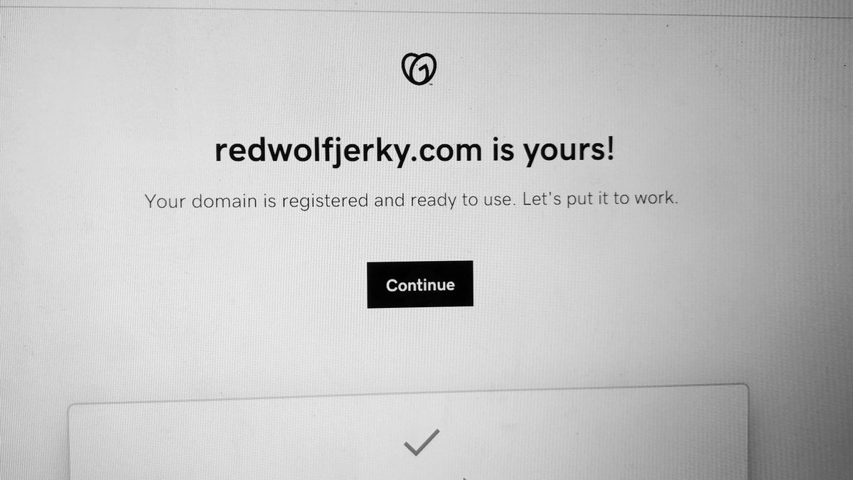 redwolf_jerky's tweet photo. Thank you @GoDaddy ! Making dreams come true since 1997 😎 Domain secured 💪 🔺🐺 🥩 #redwolf #redwolfjerky #protein #beef #jerky #beefjerky #jerkylove #jerkytime #jerkylife #jerkylovers https://t.co/n9Fk3fzOi6