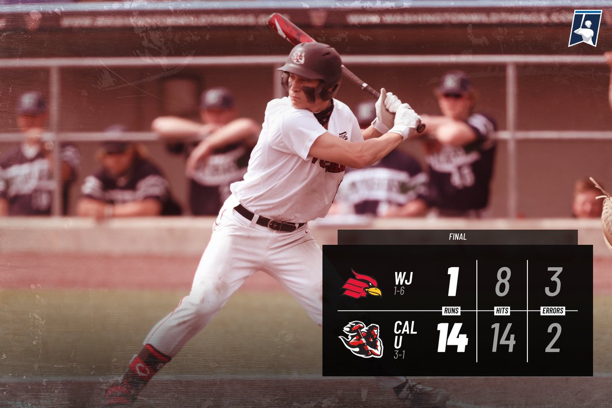 BASE: The Vulcans capture a victory over Wheeling in non-conference action 

Brogan: 3- for-4, 2 RBI, solo HR
Miller: 3- for-4, 3 RBI
Taitano: 3-for-4, 1 RBI

NEXT: Saturday vs Wheeling, 1 pm