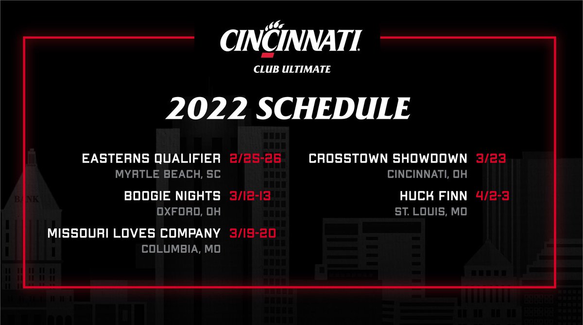 Cincinnati Men's Ultimate tweet media