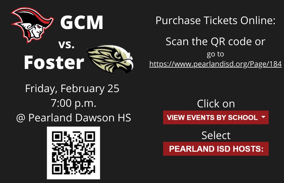 Purchase your tickets online!