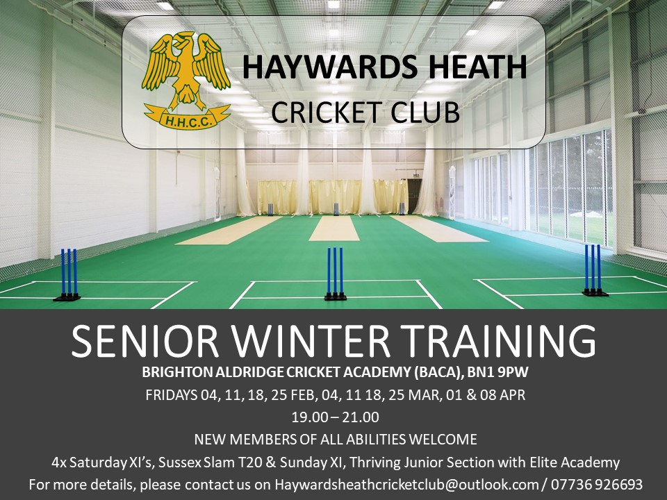 HaywardsHeathCC's tweet photo. All new members most welcome, pls get in touch if you're new to the area or new to the sport. We have cricket for everyone
This year is our 125th so it's a great time to be part of our club! https://t.co/Ejwohjz4RT