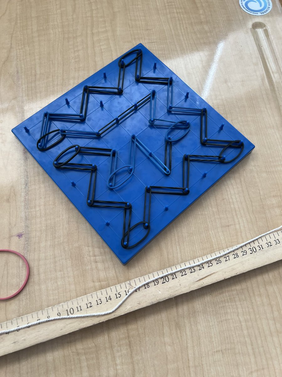 vabeachteach's tweet photo. Polygons, Perimeter, And Reasoning, oh my! Thank you @MissSeretis 💕 I think I need to invest in some larger rubber bands. https://t.co/Ebde5fzqeM