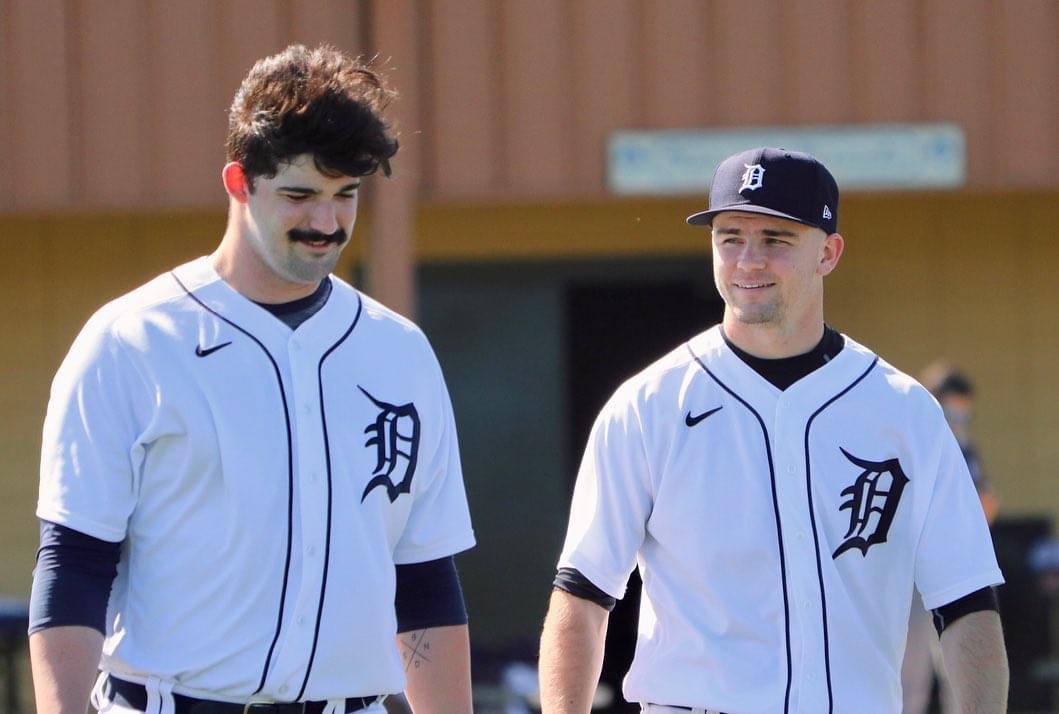 I see <a href="/DonnaPetit/">Donna Petit</a> out here patrolling the Twitters so here’s some RJ Petit and his glorious minicamp ‘stache, John Schreiber style. 6’8”, 14th rounder out of Charleston Southern. 

Photos <a href="/NterriA/">Terri A Nummer</a>