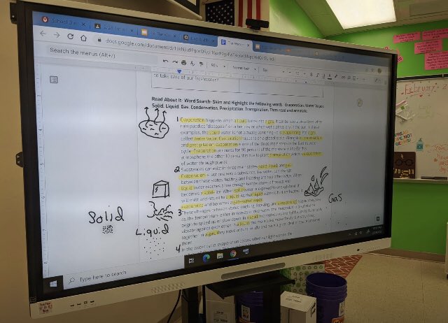 shariverge's tweet photo. Because literacy “matters”⚛️in science! @MsKVerge 
Students are using “solid”  reading strategies to help them read like a scientist! It’s a “gas” to be in this class! #weallteachreading @FHH_FalconFury @orocofsky @MsEstherRivera @DrVening https://t.co/esY5OFgaYR