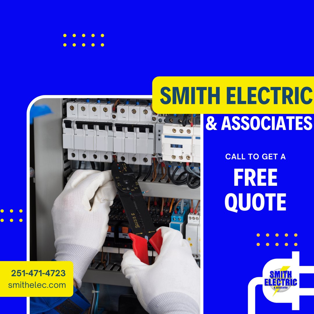Smith_Elec's tweet image. Give us a call and well give you a free quote on whatever project you're wanting to get done! 251-471-4723
#SmithElectric #MeetYourNeeds #ElectricalWork