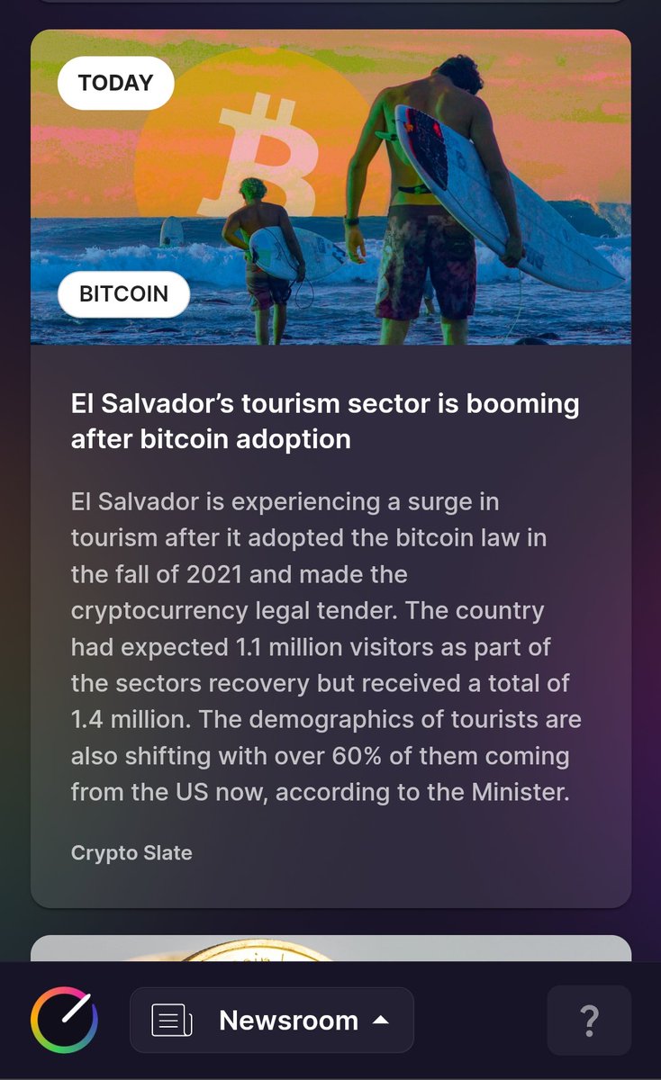 Warrengaggas1's tweet photo. #Crypto tourism. What are your thoughts about this? #SonarBeta #newsroom #Bitcoin  #BSCGem #BNB #DeFi  #cryptocurrency https://t.co/KSSQd1zgYc