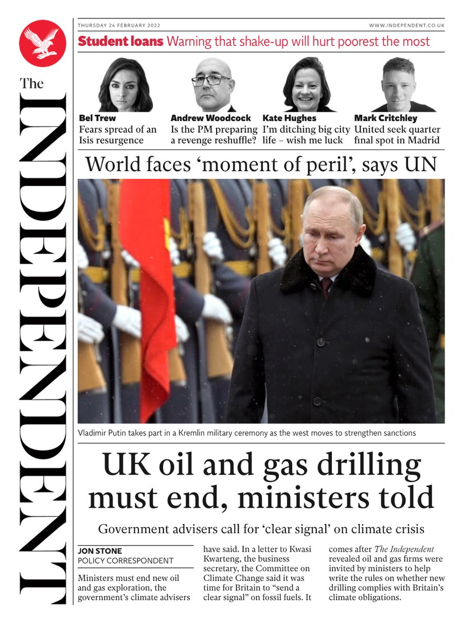 How will the world end?, The Independent