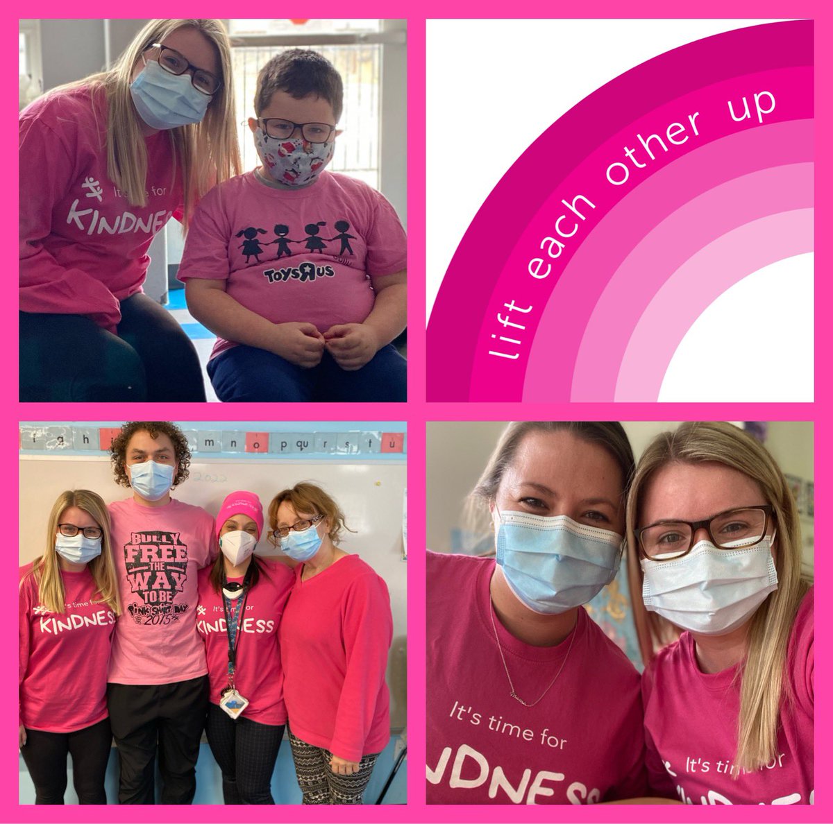 caslindsay's tweet image. Be Kind 💖👚 #PinkShirtDay #kindness #MYSP #allarewelcome #KindnessMatters @alcdsb @alcdsb_stfa