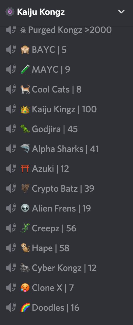 New stats of verified holders in our LOCKED discord!

6k in Discord &amp; 14k on Twitter 🔥

🎉To celebrate 5x WL 🎉

To enter:
🦍Follow us
🦍Like &amp; RT
🦍Tag fellow kongz

#NFT #nfts #NFTCommumity #NFTGiveaway #Whitelist #NFTdrop #AnimeNFT