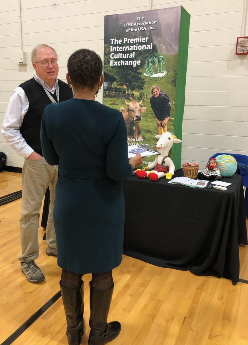 IFYEUSA's tweet photo. Stop by and see #IFYE at the @PurdueAg career fair, booth no. 15. IFYE alumni and board members Roger Sherer and Cindy Barnett would love to talk to you about a life changing experience abroad!
@PurdueExtension @PurdueAgronomy @PurdueAgEcon #studyabroad
#travel #agexchange https://t.co/Qnlu1weD3k