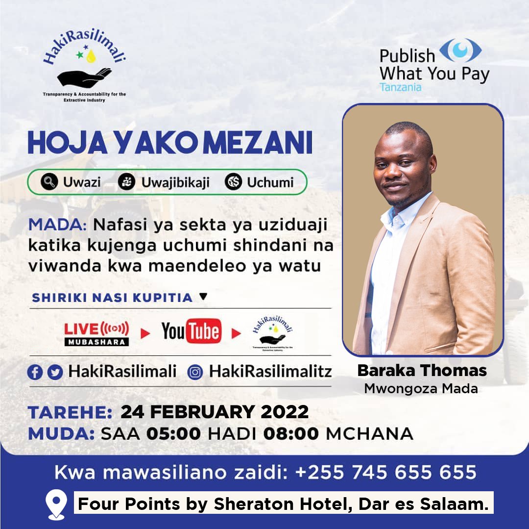 #Sekta ya Uziduaji <a href="/MadiniTanzania/">Wizara ya Madini</a> @Tumeyamadini