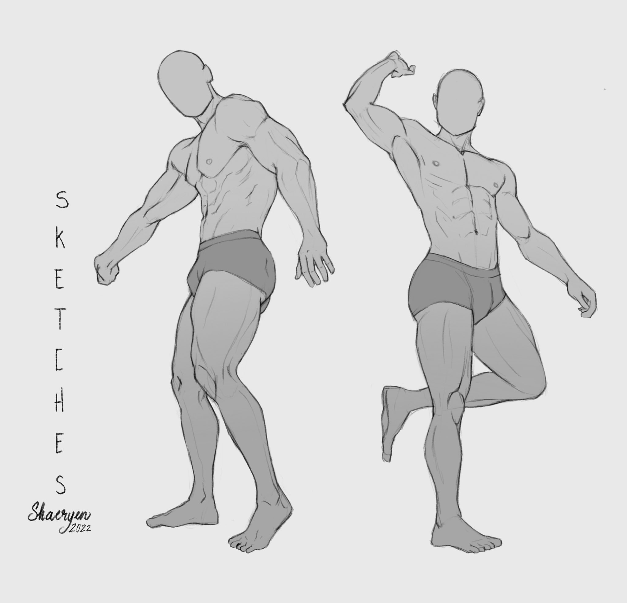 Leisure Male Pose 40 Drawing by Scott VanOrden | Saatchi Art