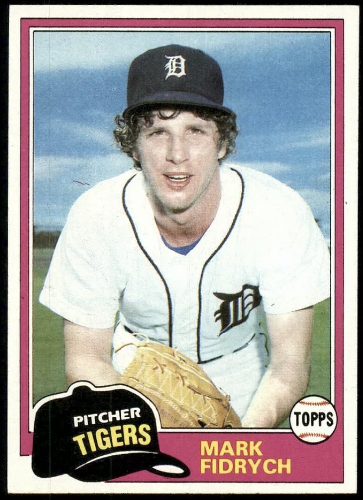 CardboardHistry's tweet photo. I often lament #Topps’ lack of #CareerCapper cards. Why not a ‘64 Musial, ‘72 Banks, ‘74 Mays, ‘77 Aaron or ‘80 Munson w/ final career stat line? Uncertainty due to injury provides rare exception. Got this #Yankees lefty 2 cards after his final MLB pitch in ‘78 & #TheBird an ‘81. https://t.co/fmSoFE7rkb