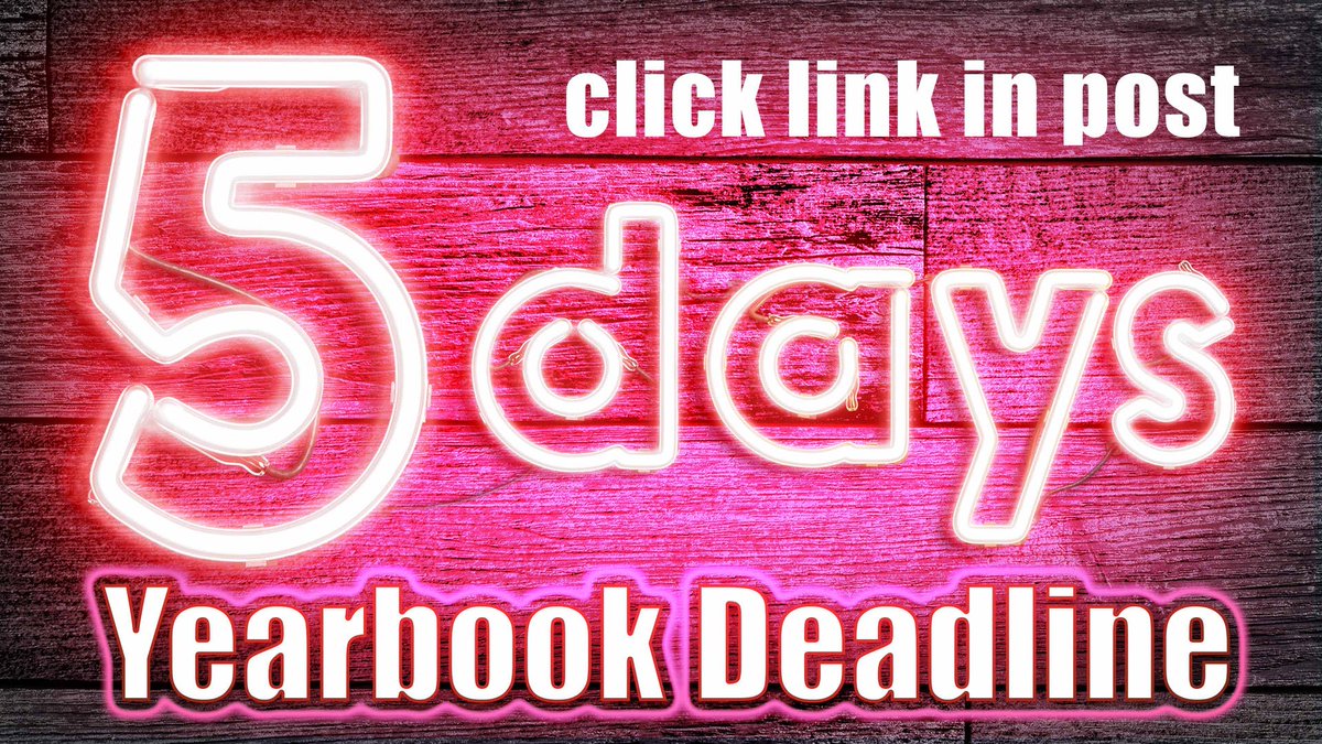 Purchase your yearbook today! Copies are limited! 
go.jostens.com/4zcq4v