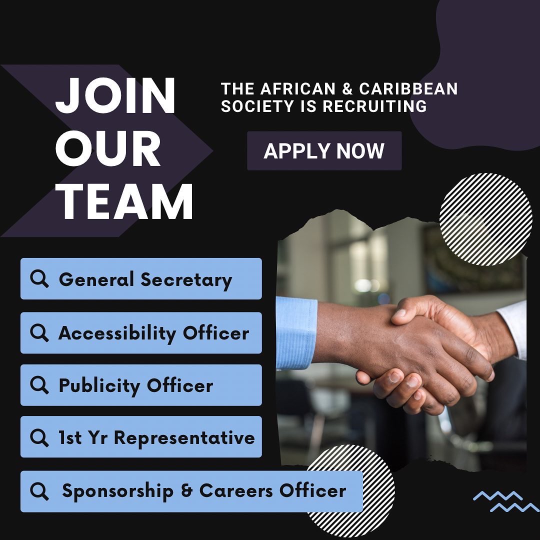 Election period timeline:
The nomination period is from today until the 25th, and the manifesto deadline is on the25th. Members will be able to vote through the polls from the 25th until the 27th.

Details on role responsibilities can be found on our Instagram page.