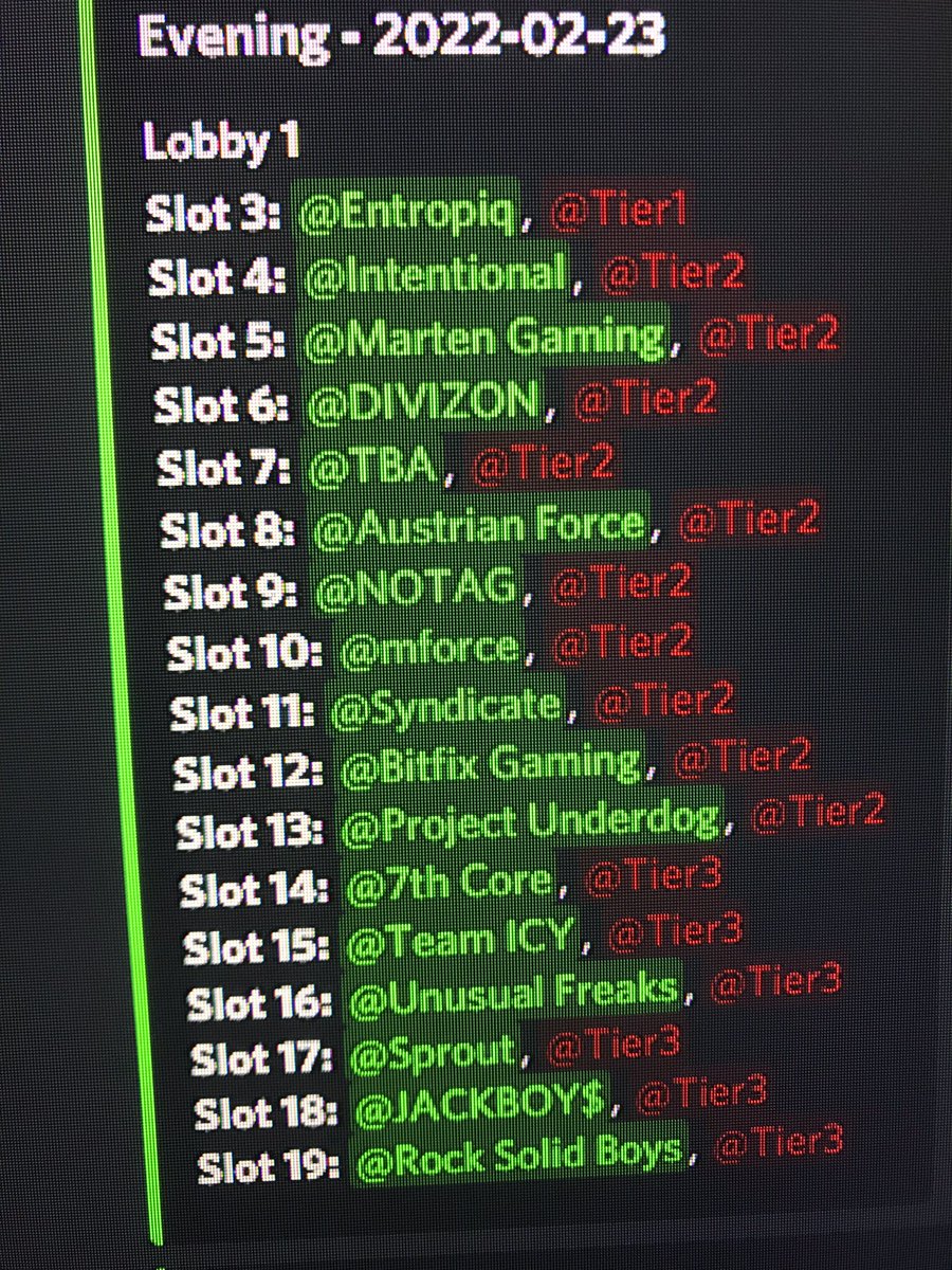 @EMEASCRIMSPUBG I’m casting lobby1 tonight ,please join me and the teams playing for some action! <a href="/Entropiqteam/">Entropiq</a> <a href="/DIVIZONgg/">DIVIZON</a> <a href="/AustrianForce/">Austrian Force willhaben</a> <a href="/mForcegaming/">mForce</a> <a href="/bfgnorway/">Bitfix Gaming</a> <a href="/ProUnderdogro/">Project Underdog</a> <a href="/7thCoreUK/">7th Core</a> <a href="/sproutGG/">Sprout</a>