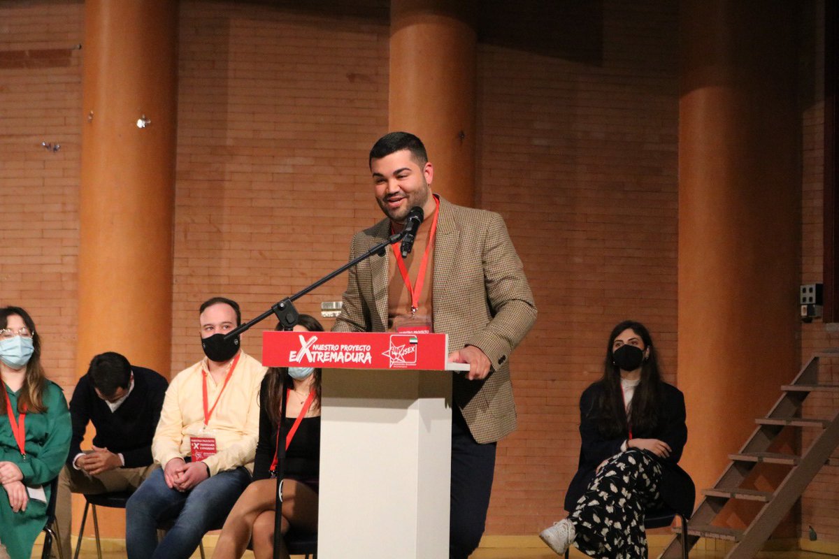 🗣 Salimos de este X Congreso de Juventudes Socialistas de Extremadura mucho más reforzados y cohesionados, estamos más que preparados para hacer proyecto de región y conseguir grandes cosas.

Adelante compañeros y compañeras ♥️