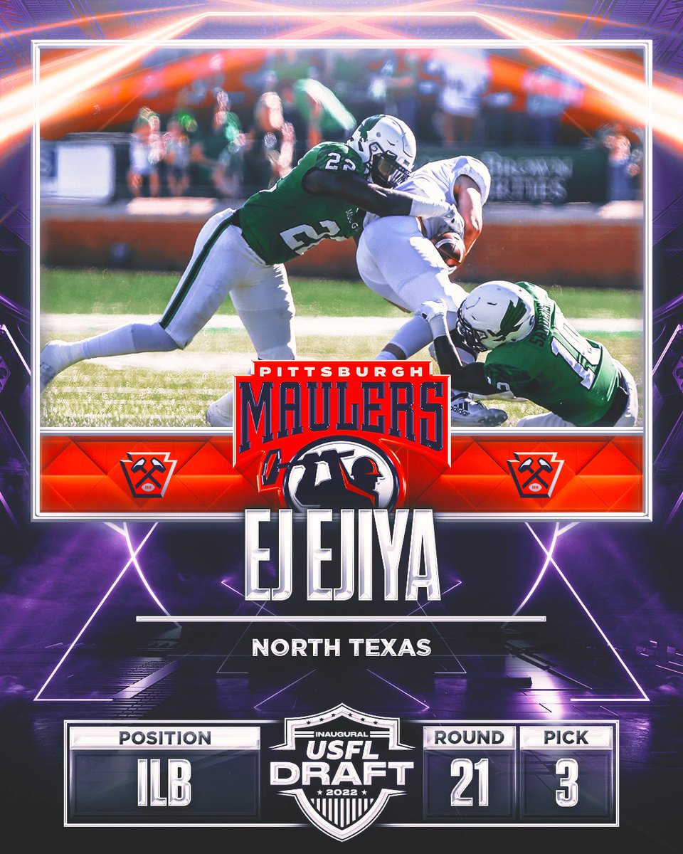 UFLMaulers's tweet photo. We got a good one! #USFLDraft https://t.co/FlEnBh0Oj0