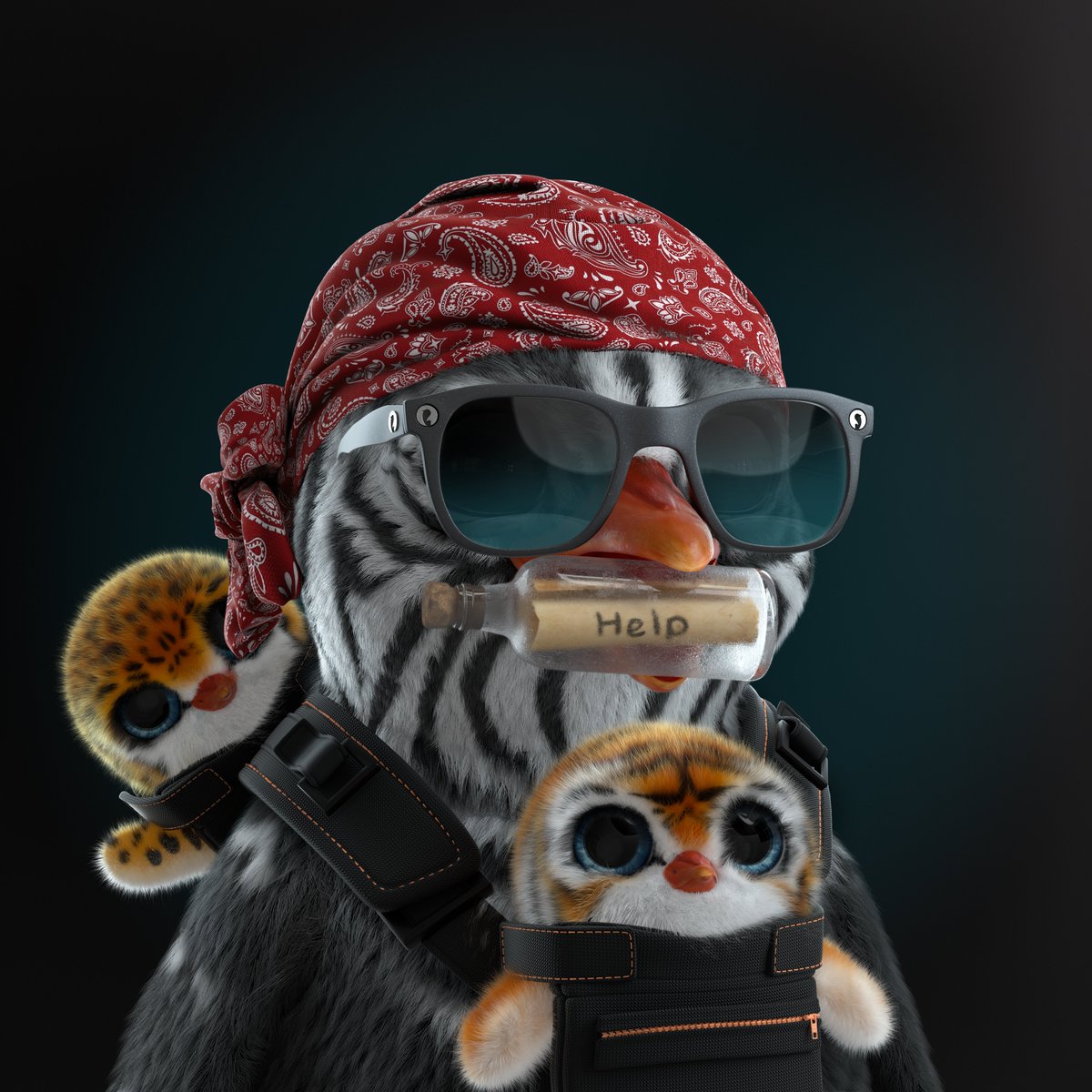 andzarahmadqb's tweet photo. this art so SICK !! @metapenguinsnft LFG !! https://t.co/b6LqEkXiDr