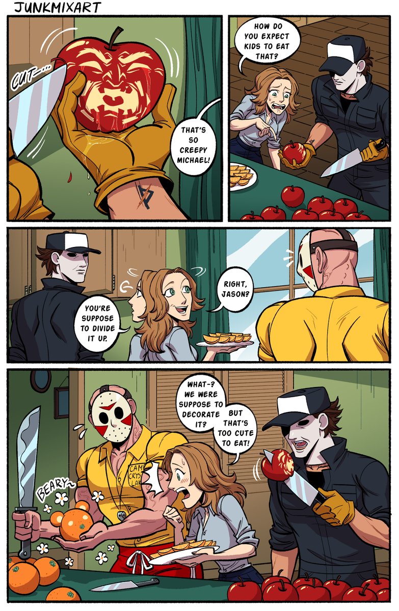 junkmixart's tweet photo. Bad apples🔪🍎 https://t.co/uw1l0DnG0Y