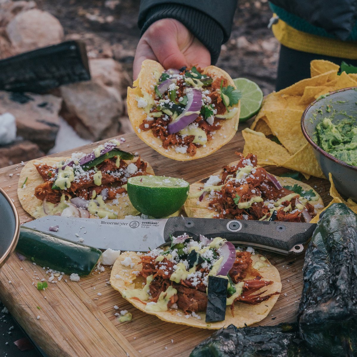 Form without sacrificing function is why Messermeister's Overland Chef's Knives are a favorite amongst outdoorsmen and outdoorswomen.

What're you cooking outdoors next?
.
.
.
.
.
.
.
.
.
.
.
#overland #overlanding #tailgate #camping #bushcraft #offroad #cookoutdoors #cookoutside
