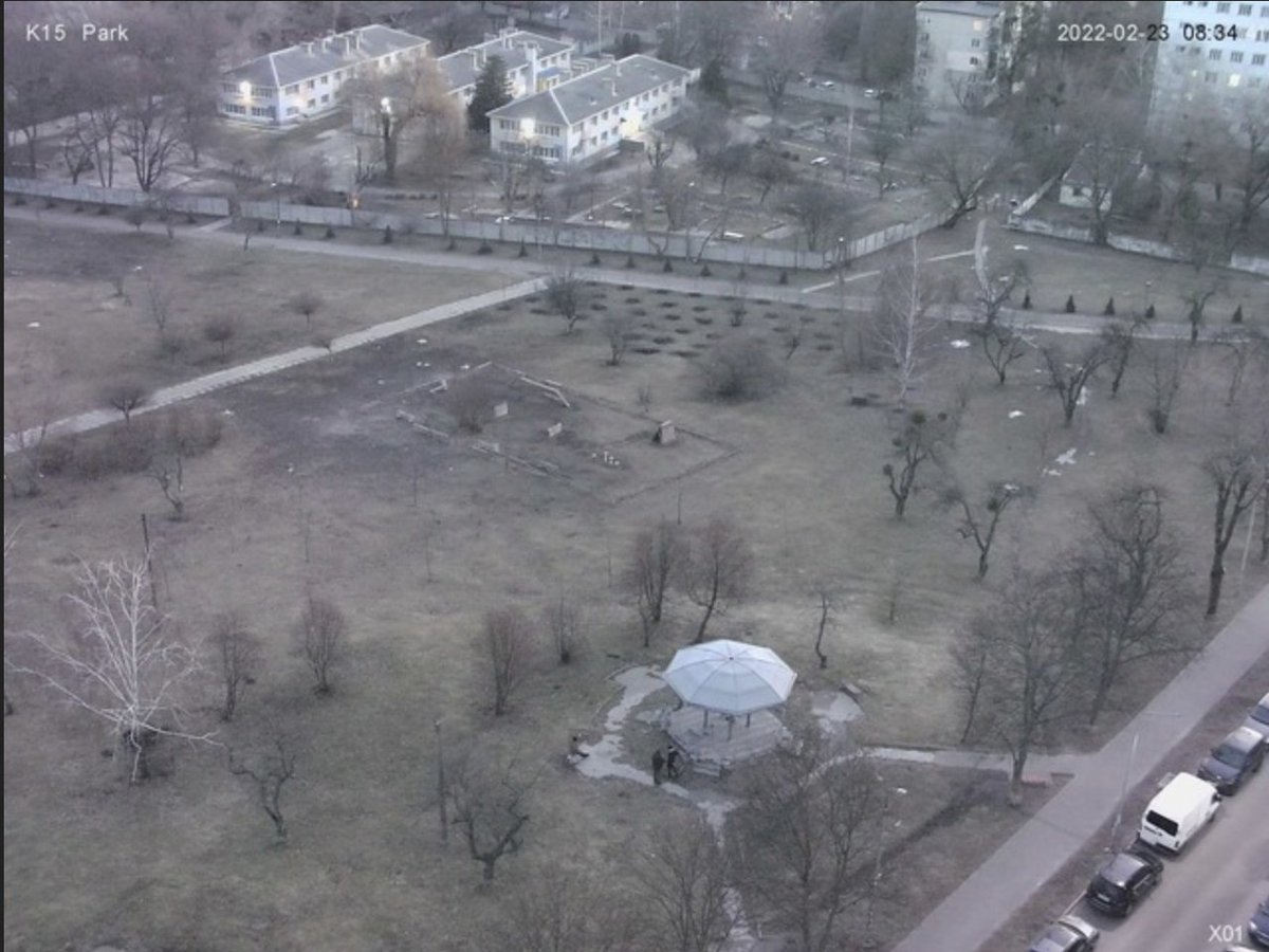 Here's how you can access IP CCTV cameras that geolocate to #Kyiv. Useful for verifying whether powe...