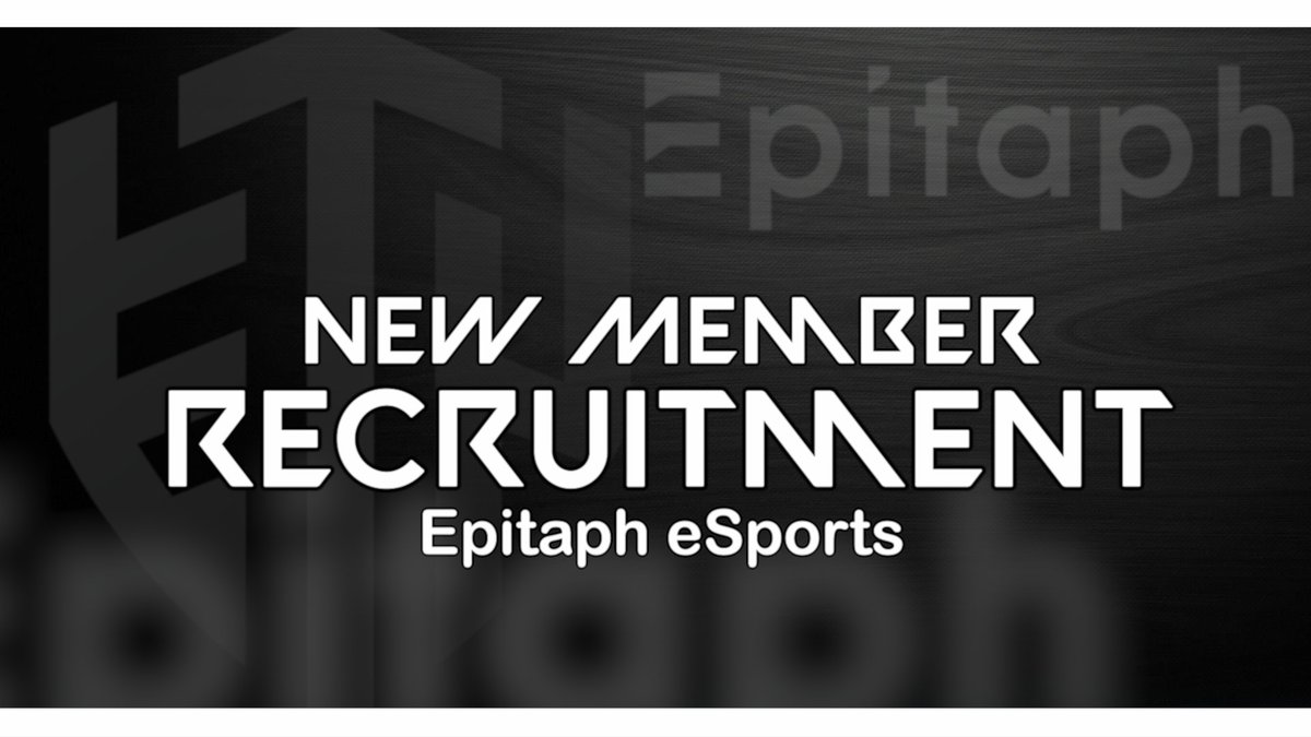 Epitaph_gg's tweet photo. 【Epitaph eSports】では
Valorant 部門のメンバーを募集いたします！
各種大会で優勝を目指せるメンバーを探しています！
下記フォームから募集要項を確認後応募ください！
↓
https://t.co/e1IuIlWTyd

質問はDM又はメールでお待ちしております。
#valorant #VALORANTメンバー募集 #valorant募集 https://t.co/e1gAkIXWu0