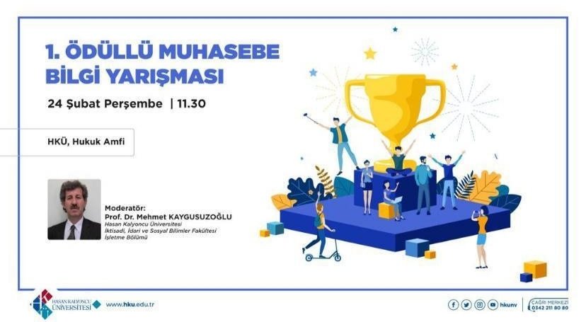 📢İşletme Topluluğu olarak 1.sini düzenlediğimiz "ÖDÜLLÜ MUHASEBE BİLGİ YARIŞMASI* ile üyelerimizin keyifli bir rekabet ortamında bilgilerini yarıştıracağı heyecanlı bir etkinlik ile yarın sizlerleyiz.👌

<a href="/TurkayDereli/">Türkay Dereli</a> <a href="/zeynep_ozguner/">Zeynep Özgüner</a> <a href="/hkusks/">HKU Sağlık Kültür ve Spor Müdürlüğü</a> <a href="/ProfMazlumCelik/">Mazlum Celik</a> <a href="/hkuiisbf/">HKÜ İİSBF</a>