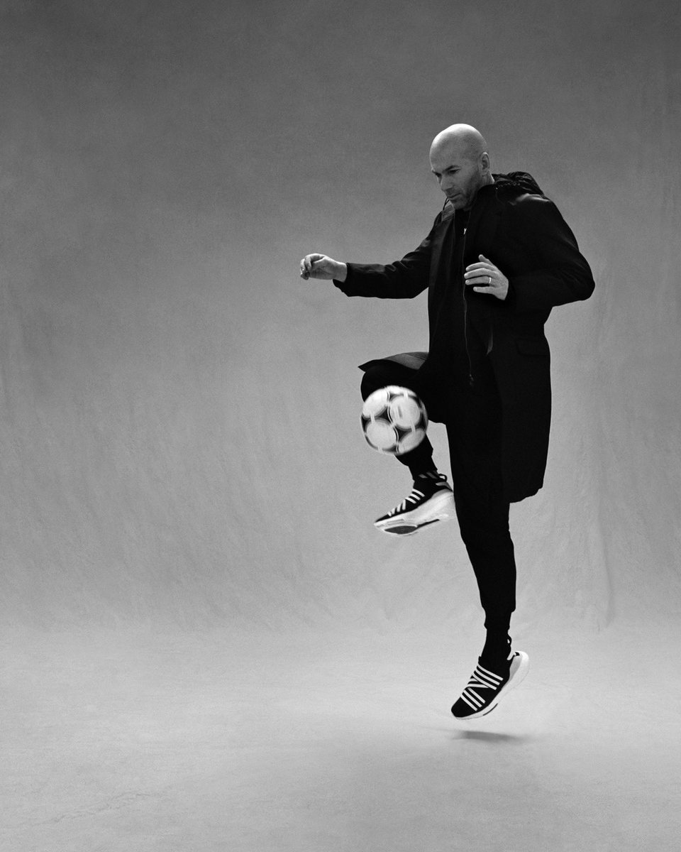 JulienLanfrey's tweet photo. ZZ always iconic.

Y-3 Presents its “20 Years: Re-Coded” Latest Campaign Starring Zinedine Zidane. 

📸 Gabriel Moses

#adidas &amp; #YohjiYamamoto https://t.co/3DGgShnCr7