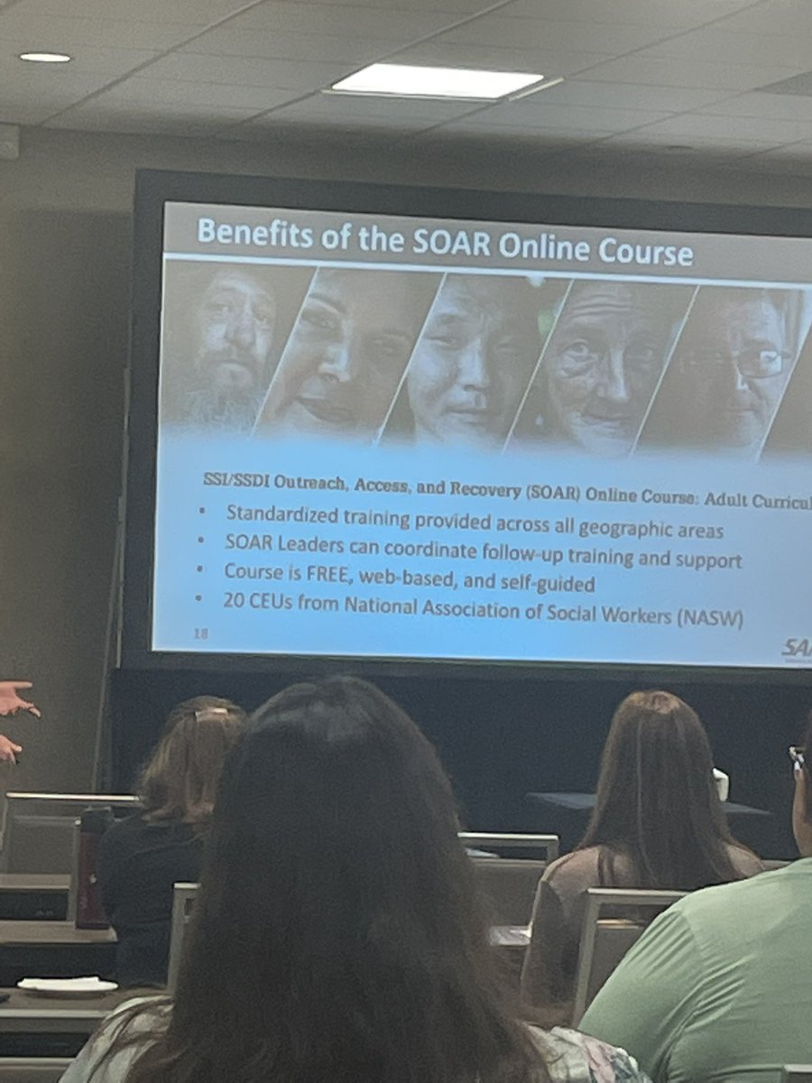 ReALmb's tweet photo. Benefits of The SOAR! #FCEHConference22 @FL_Homeless https://t.co/kAXbqefwy8