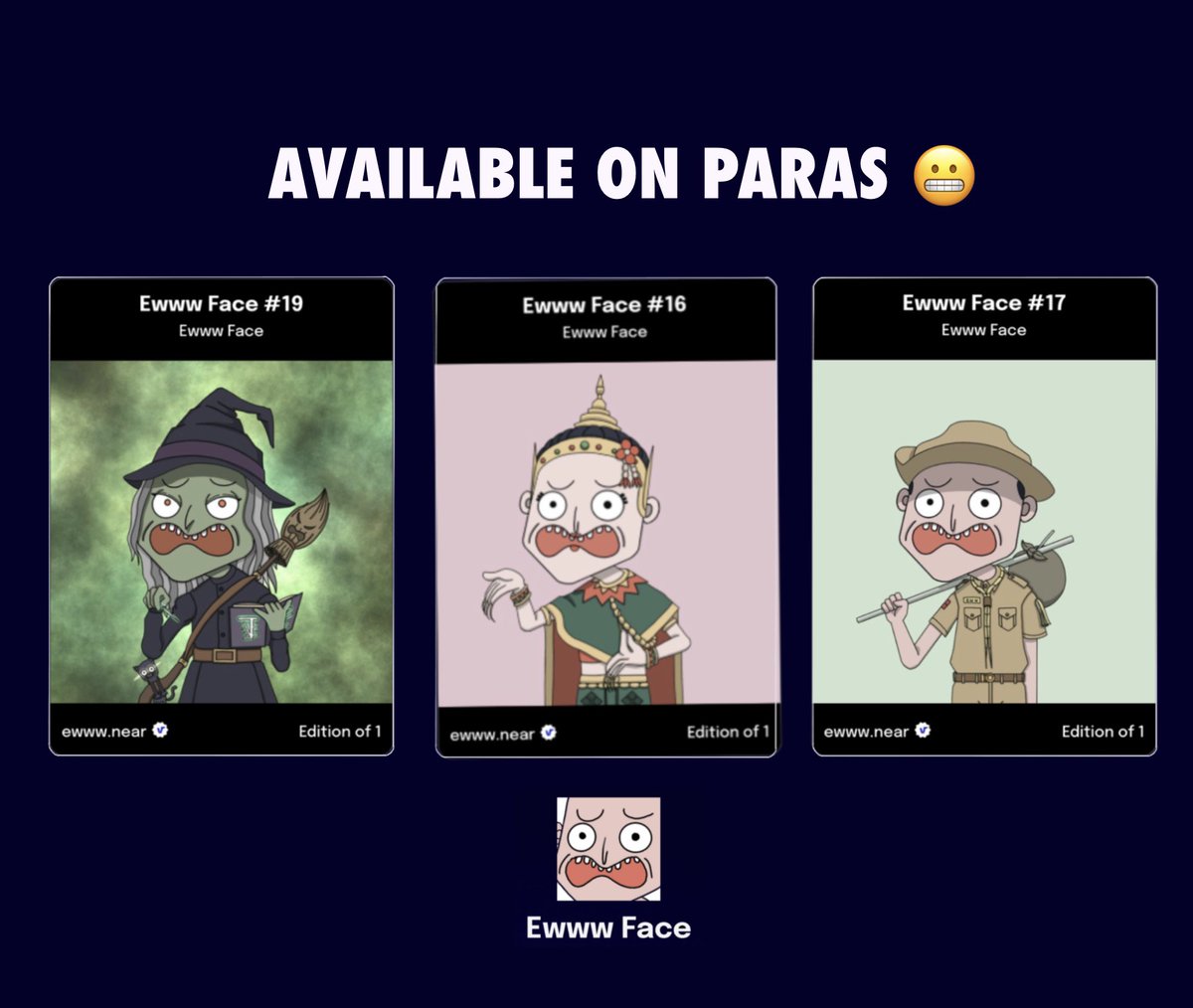 gyat_boi's tweet photo. - AVAILABLE ON PARAS 😬 -

Paras     : https://t.co/sP1fKaGkYb
Discord : https://t.co/JWwBXZuoSt

#NFT #NFTs #NEARnft #nearNFTs #NEARcollector #NFTdrops 
#nftcollector #NFTCommunity https://t.co/DY0j45ljg3