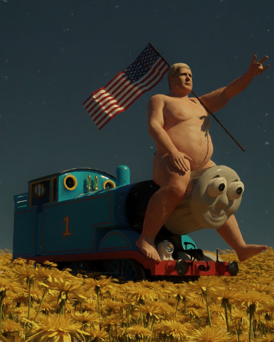 CrapGsus's tweet photo. Buy my NFT and use it as a token to take a virtual shit in my @themetav3rse home toilet forever!!! Also, donate some food and money to the poor..there's people who don't even have a home in real life.🙏
#Metaverse #MetaverseNFT #Trump #ThomastheTankEngine #Blender3d https://t.co/Wr10QZyZWw