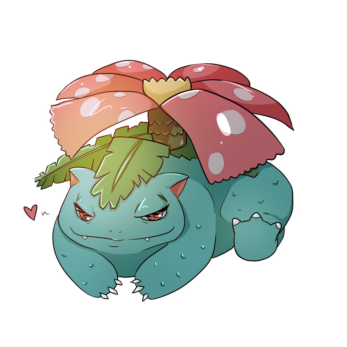 cohost! - bulbasaur evo line