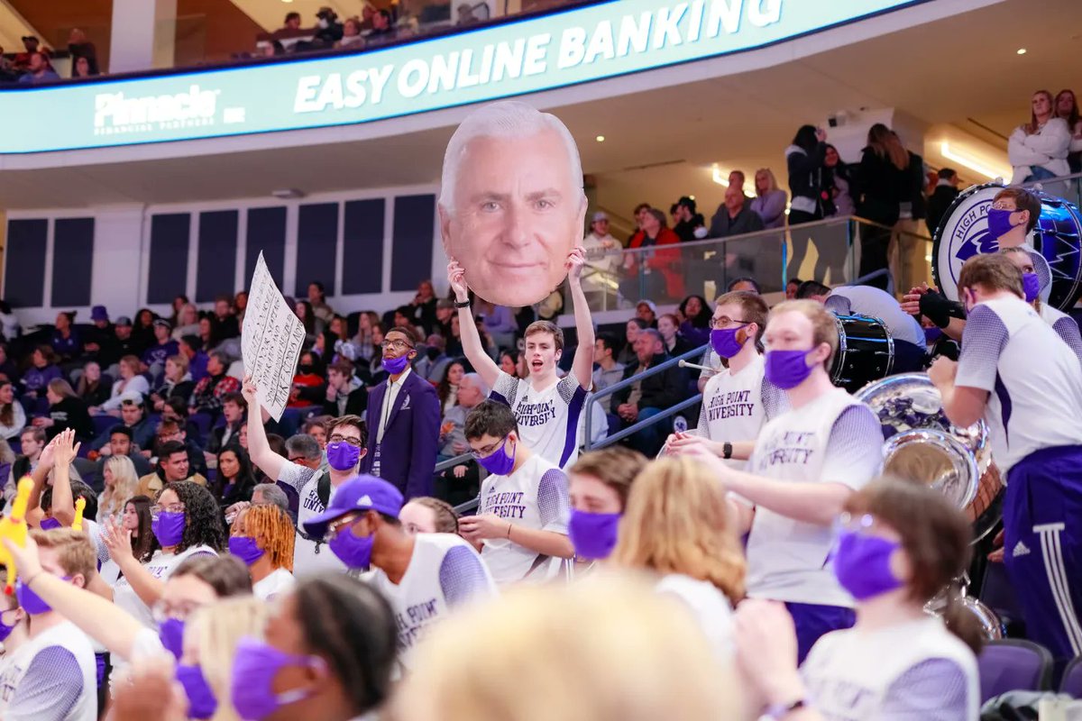 sohpuband's tweet photo. @HPUWBB is at home tonight for senor night🥳🏀 let's pack the QC to celebrate the seniors and a great season!

📅 February 23
@HPUWBB 🆚️  UNC Asheville 
📍The Qubein Center
🕑 7 PM https://t.co/96Rlcd3Mjt