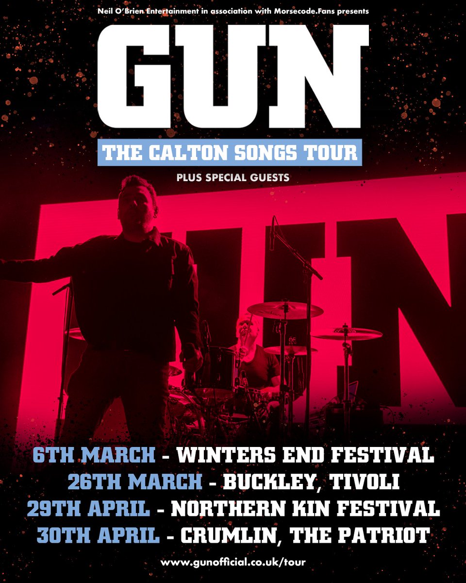 Hey Gunners and Gunettes, we're excited about next month's gigs that are going ahead and look forward to rocking out with everyone! @Tivoli_Venue @PlanetRockRadio @NorthernKinFest