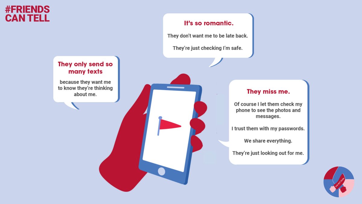 We know young women who experience harm in adolescent relationships are more likely to be victims of domestic abuse in adulthood. 

We’re supporting the #FriendsCanTell campaign to give young people the information they need to stop this cycle.

Learn more bit.ly/3hbKmzy