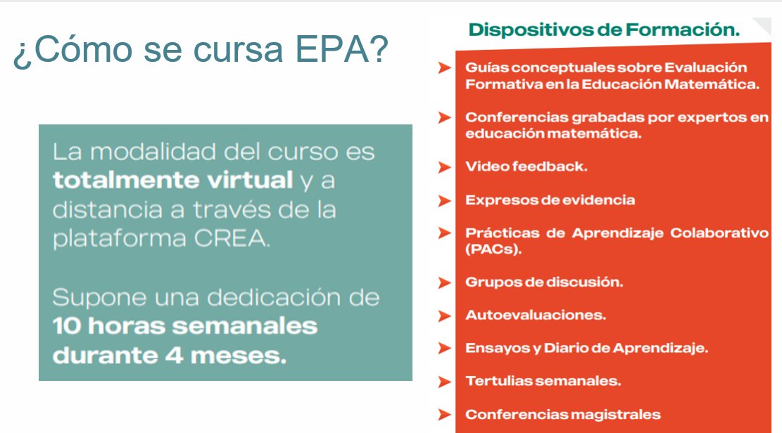 DEvFormativa's tweet photo. 💡Conversamos sobre las metas del diploma
💡Presentamos los 9 dispositivos de formación
💡Hablamos de la carga horaria
💡Nos informamos sobre la contribución con la #InvestigaciónEducativa
#EvaluaciónFormativa
#MatemáticaEducativa
#EduMat https://t.co/rBDQBzr3Ur