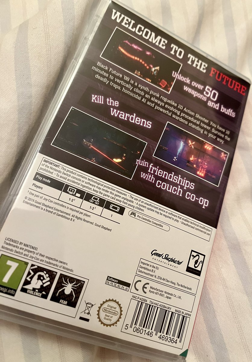 BlueEyedClark's tweet photo. One day I’ll stop buying video games but today is not that day 👀🤘🏻 #BlackFuture88 #SUPERSCARYSNAKES

@GoatForce have you played this? https://t.co/K9TMx0HOaT