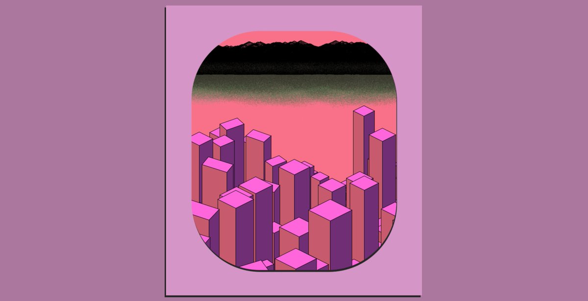 Aqw_Zert's tweet photo. Mountains, buildings, why not both? I'm working on the continuity between all the elements I want to have in this piece! 
#WIP #generativeart #genartclub  #proceduralart #nftart #fxhash #p5js https://t.co/8DwozdHlv8