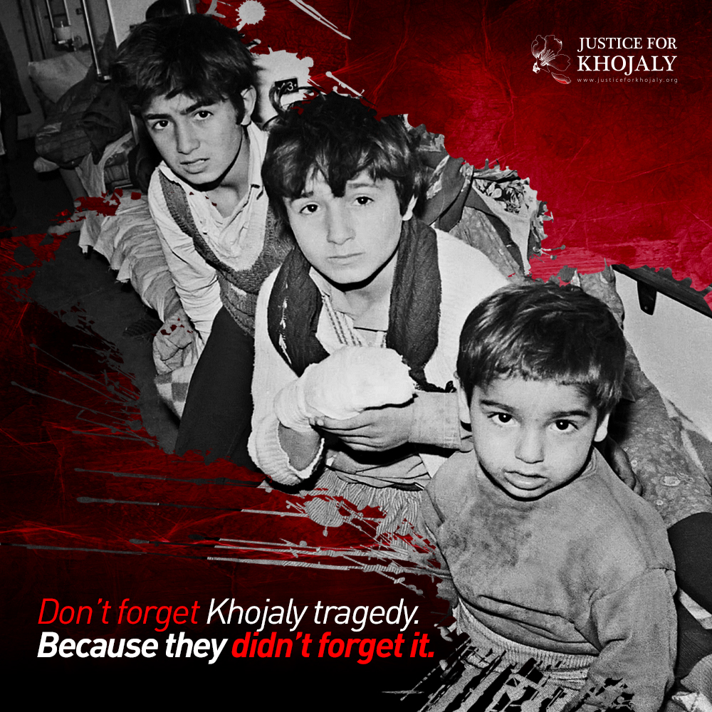 Over the night of 25-26 February 1992, following a massive artillery bombardment, Armenian armed forces and paramilitary units, with the support from the former USSR’s 366th Motorized Infantry Regiment, moved in to seize the town.
<a href="/khojaly_justice/">Justice for Khojaly</a> 
#KhojalyGenocide 
#Khojaly30