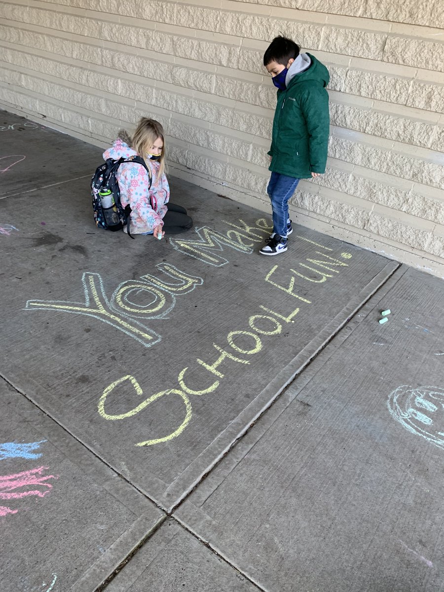 MeadowsMustangs's tweet photo. How awesome to have our PAC help us celebrate Diversity and Respect week!  In addition to creating a video read aloud shared in every classroom, they posted affirmation to each child and staff member!  #MySD35Community #TogetheratMeadows https://t.co/2IQZqFXdDC