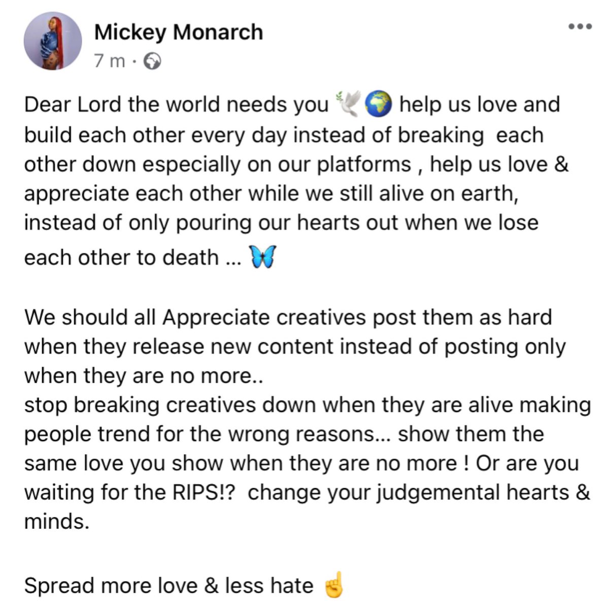 mickeymonarch's tweet photo. โ๏ธ๐
#RIPRickyRick #mickeymonarch https://t.co/PCLQdXhLlp